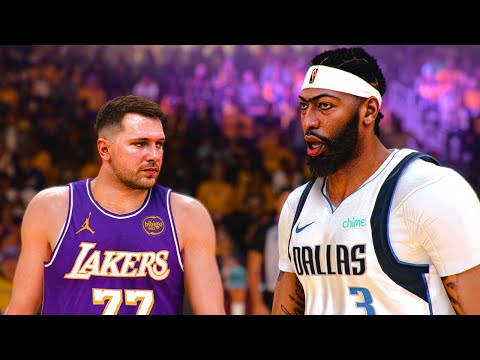 MAVERICKS at LAKERS | EMIRATES NBA CUP 🏆 | NBA 2K ULTRA REALISTIC GAMEPLAY | November 28, 2025