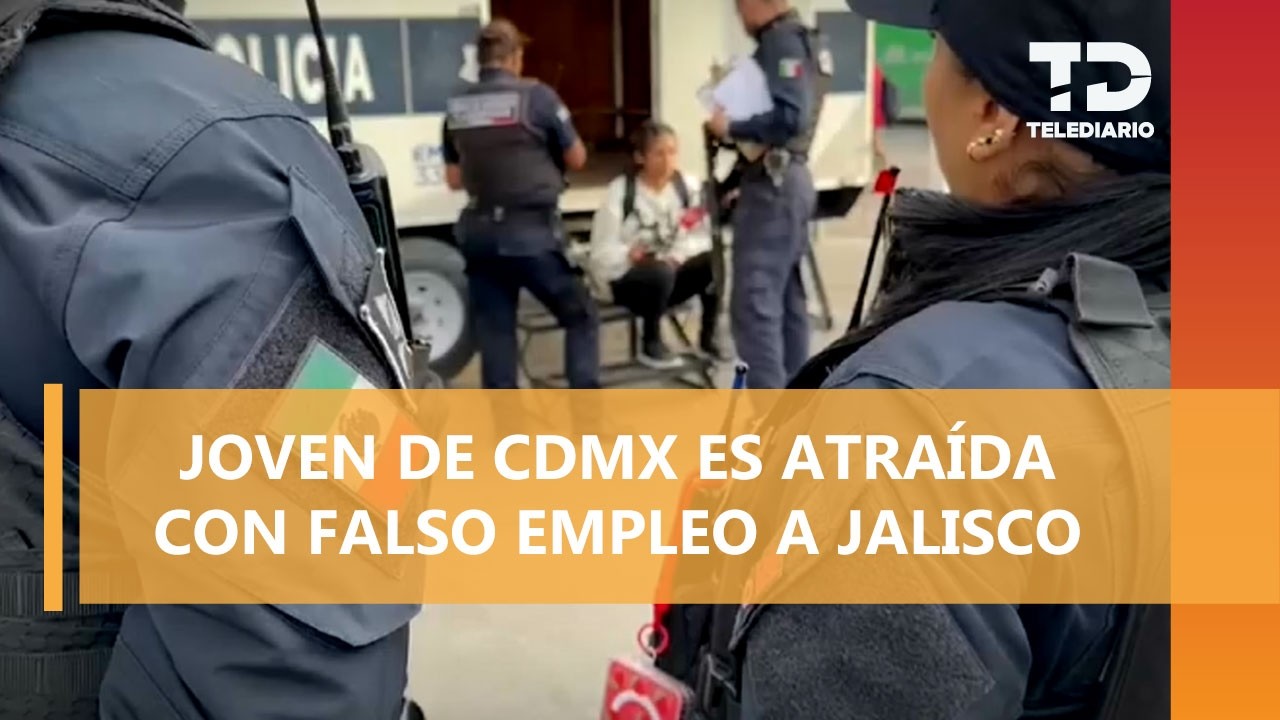 Joven de CdMx es rescatada por policía de Tlaquepaque tras viajar por una falsa oferta de trabajo