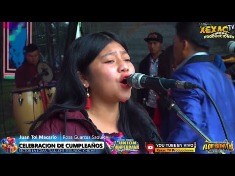 Mama el negro está rabioso la voz de oro, María Yulissa, marimba orquesta flor bonita