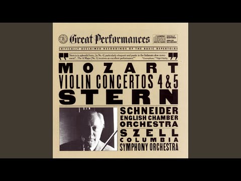 Violin Concerto No. 5 in A Major, K. 219 "Turkish": I. Allegro aperto