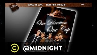 Fic Pics - One Direction, One Cup - @midnight with Chris Hardwick