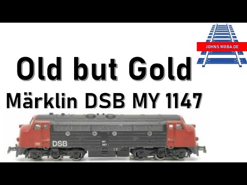 Has been pulling things away for 40 years - Märklin 3067 for AC-Digital DSB MY1147