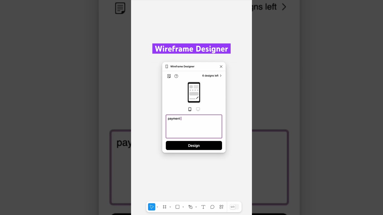 Generate wireframes in Figma with AI✨ | Top AI #figmaplugins | Figma tips & tricks #figmadesign