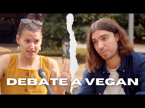 Student confronts vegan about indigenous culture | HEATED DEBATE