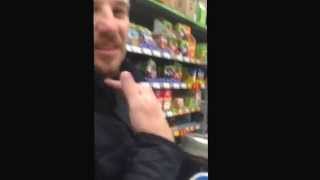 Shopping in asda with Jonny B Like! Ooh wait a minute...