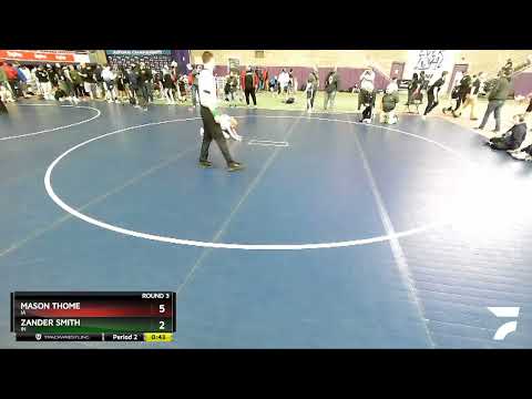 58-62 Lbs Round 3 - Zander Smith, IN Vs Mason Thome, IA 5733