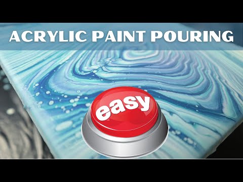Easy Acrylic Pour Painting for Beginners - TODAY is the day you do your first paint pour!