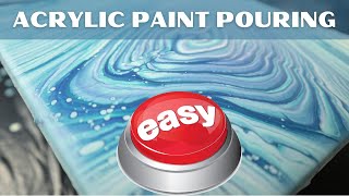 Easy Acrylic Pour Painting for Beginners - TODAY is the day you do your first paint pour!