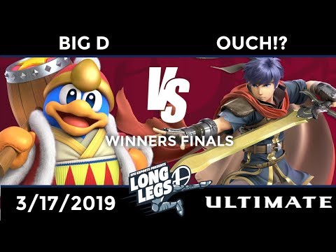 Long Legs Ultimate: Winners Finals - CACAW|Big D (King Dedede) vs Ouch!? (Ike, Roy)