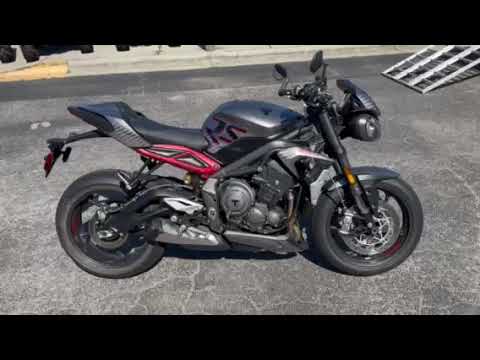 2022 Triumph Street Triple RS in Durham, North Carolina - Video 1