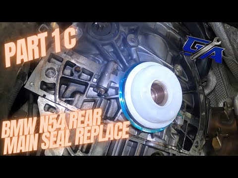 Part 1c BMW N54 Rear Main Seal Replacement