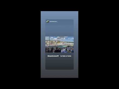 Accidente de Jorge Lorenzo en la salida de la Porsche Cup Italia, en Vallelunga