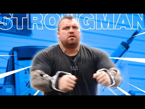 INTENSE Chest Workout with the Strongmen at Brian Shaw's Gym!!! - Eddie Hall