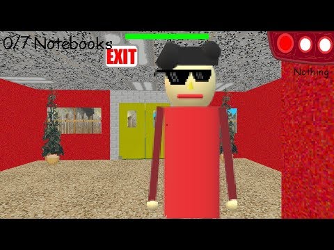 Dabbo's basics in being cool and playing games - Baldi's Basics V1.4.1 Mod