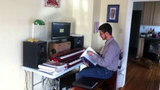 Video thumbnail for Hauptwerk on a budget - Demo of my $1800 virtual pipe organ for home practice by Patrick Torsell