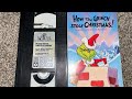 Opening To How The Grinch Stole Christmas 1988 VHS