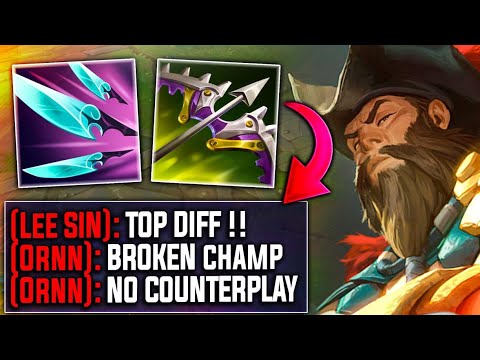 My Signature Gangplank Build Completely Shredded This Ornn!