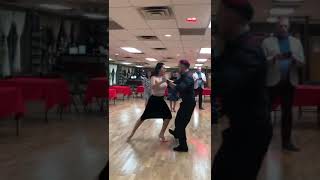 Video thumbnail for Tango lesson: Colgadas. Ariel Leguizamon & Yesica Esquivel. Milonga Zandunga.Washington DC. Nov 2024