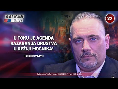 INTERVJU: Miloš Dimitrijević – U toku je agenda razaranja društva u režiji moćnika! (22.7.2025)