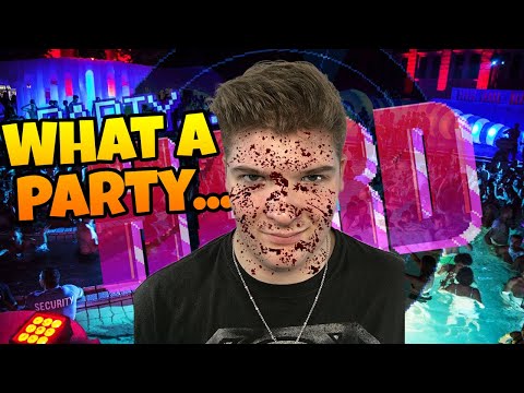 Blow Out Pool Massacre - Party Hard Funny Moments #5