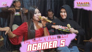 Download lagu Eny Sagita Ft. Putri Cebret - Ngamen 5 - Versi Latihan Sagita | Dangdut ( Music Video) mp3
