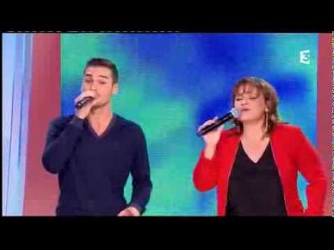 Lisa Angell chante en duo "La java bleue"