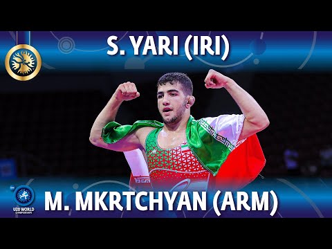 Sobhan Hooshang Yari (IRI) vs Mushegh Mkrtchyan (ARM) - Final // U20 World Championships 2022