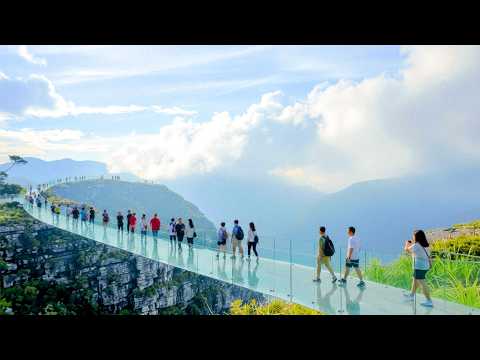 China's Glass Bridge That Floats