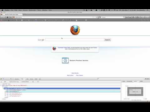 A Quick Firebug Tutorial