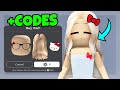 10 PROMOCODES FREE HAIR AND ITEMS ROBLOX