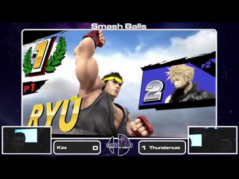 Kaz (Cloud) vs Thundercat (Ryu) - Smash Ball Celebracket - Orbitar 17