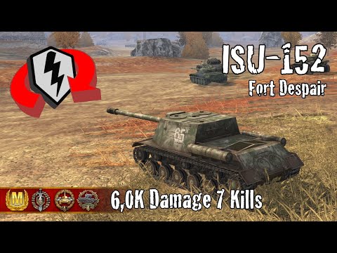 ISU-152  |  6,0K Damage 7 Kills  |  WoT Blitz Replays