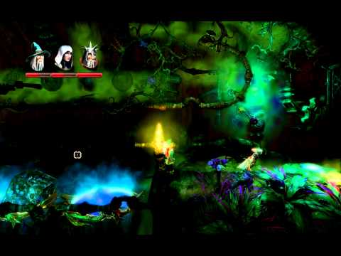 trine 2 coop 3 players gameplay video