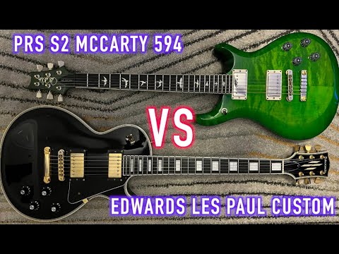 Comparing a PRS McCarty 594 with a Les Paul
