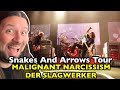 RUSH Malignant Narcissism De Slagwerker LIVE S&A TOUR | REACTION