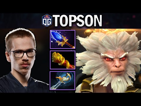 OG.TOPSON MONKEY KING WITH AGHS-MKB - DOTA 2 7.27 GAMEPLAY