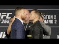 Justin Gaethje vs. Michael Chandler Press Conference Staredown | UFC 268 | MMA Fighting