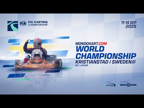 FIA Karting World Championship 2025 Junior & OK, Kristianstad / Sweden (Saturday)