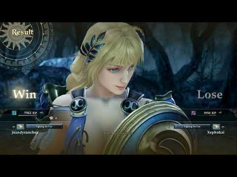 Juandysanchez (Sophitia) VS Xephukai (Mitsurugi)