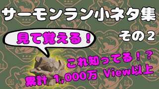 【#おスラリン小ネタ2】知ってるだけで上手くなる！便利なサーモンラン小ネタ集　その２【サーモンランNW】