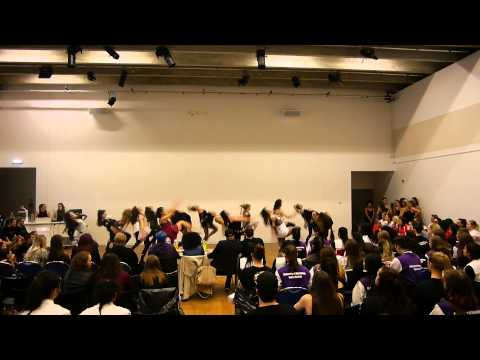 University of Manchester Dance Society Advanced Jazz Team 2014/15 at LJMU Dance Competition