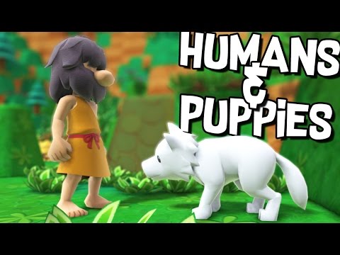 HUMANS and PUPPIES!!! - Let's Play Birthdays the Beginning Gameplay