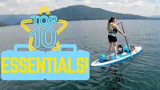 SUP with PUP Packing List