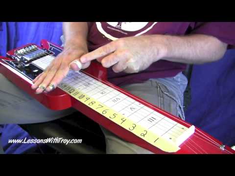 HARMONICS & CHIMES - C6 Lap Steel Lessons - C6 Lap Steel Basics Volume #6