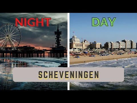 Den haag, Scheveningen Beach 4k walking tour, Den haag Beach - 🇳🇱Scheveningen Tours
