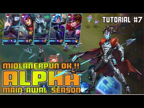 ALPHA ROAMER? INDAHNYA SOLO RAANKED!! TUTORIAL ALPHA OFFLANER - BUILD ALPHA TERSAKIT 2021 TOP GLOBAL