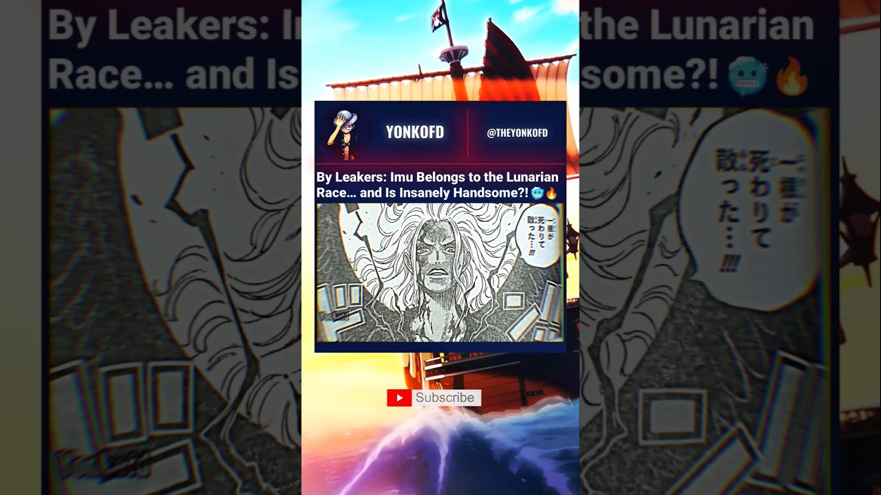 Imu's face revealed💀#imu #onepiece