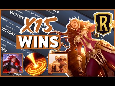 15 wins in a row! New meta breaker Leona/Katarina! | Legends of Runeterra Deck