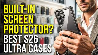 Looking for a Galaxy s26 ultra case with built-in screen protector?🔥Top Rugged Picks