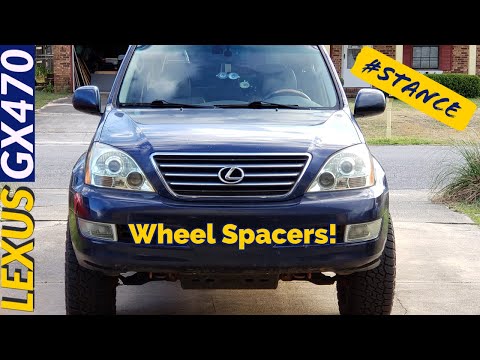 Installing Wheel Spacers - Lexus GX470 / GX460